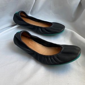 Tieks Matte Black Ballet Flats